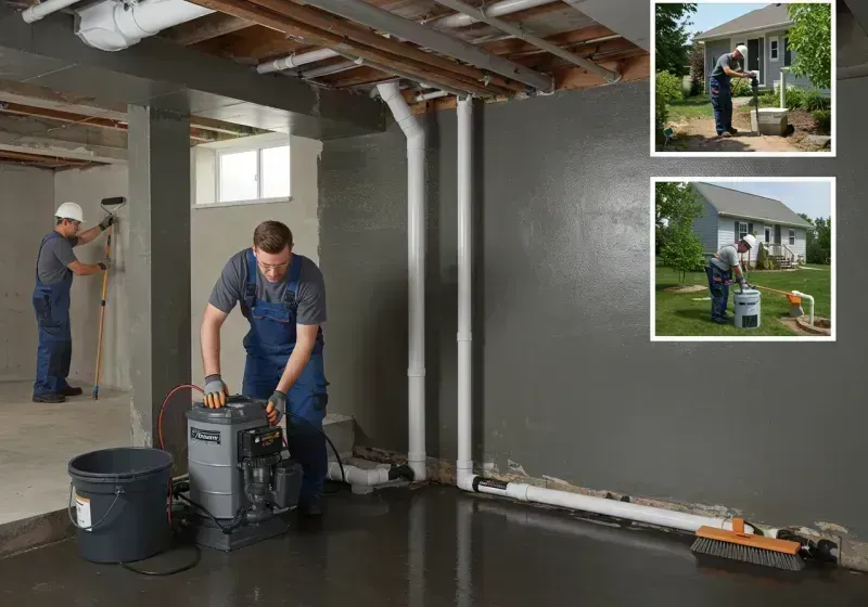 Basement Waterproofing and Flood Prevention process in Pryor Creek, OK